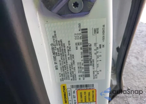 2018 Ford Fusion Hybrid Se z USA, uszkodzony, nr VIN 3FA6P0LU3JR188167